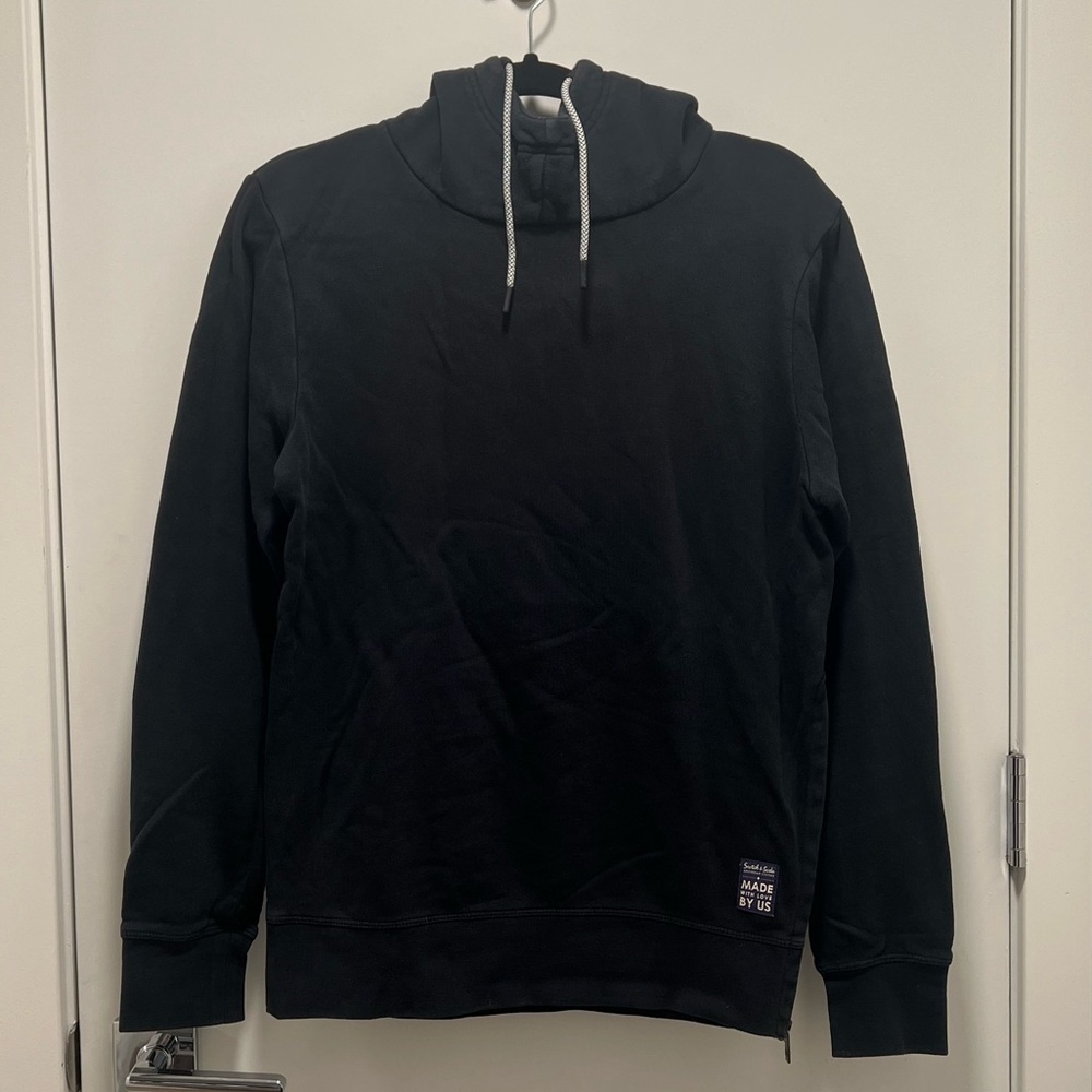 Scotch & Soda Classic Felpa Sweater Hoodie Black Men’s